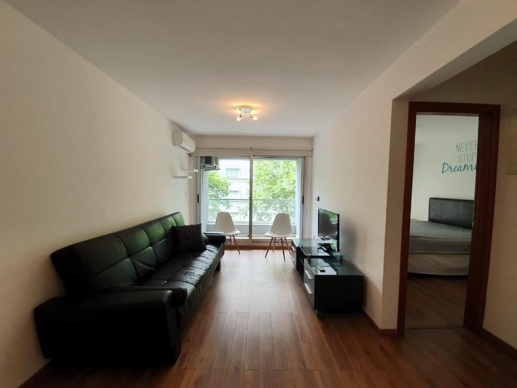 Apartamento Alquiler, Equipado, Pocitos, Piso 5, 1 Dormitori