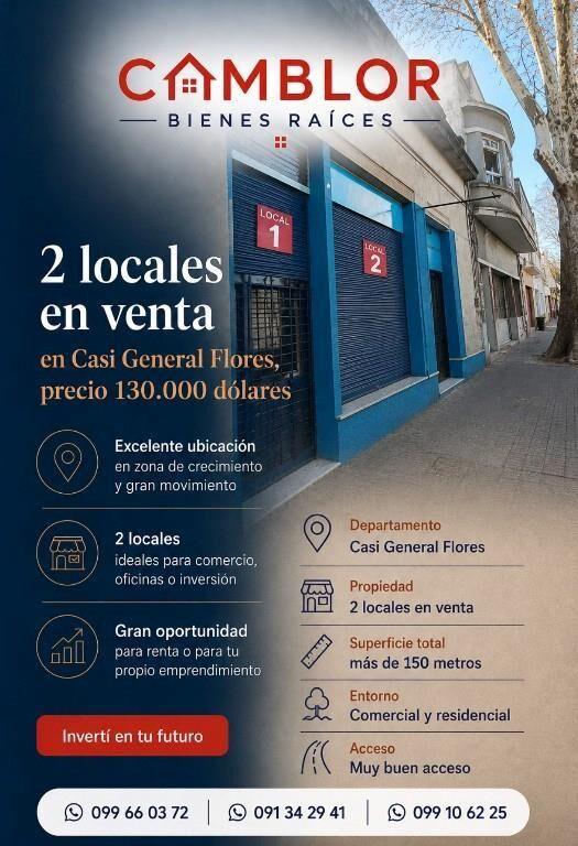 2 locales en venta