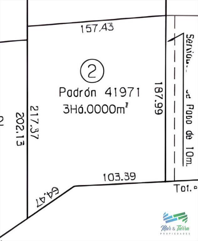 En venta chacra 3 hectareas, proxima ruta 39, a