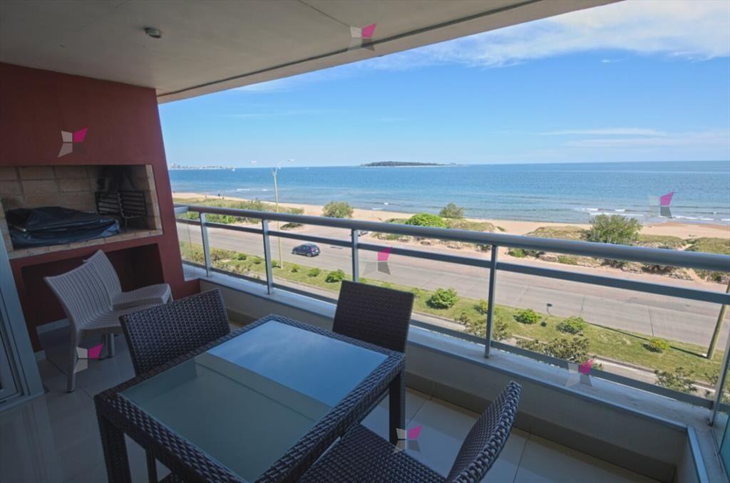 Apartamento 2 dormitorios con parrillero en alquiler - Mans