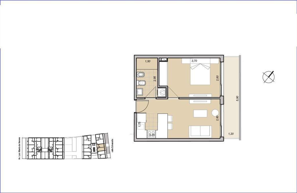 Apartamento de un dormitorio en venta en La Blanqueada - 10
