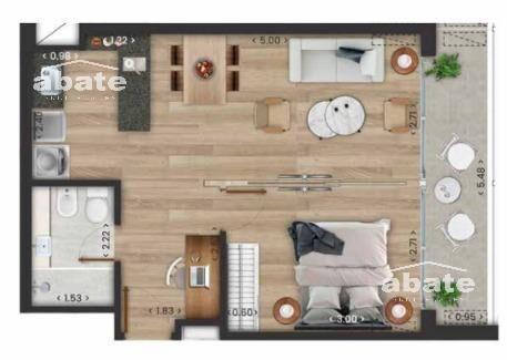 Venta apartamento 1 Dormitorio en La Blanqueada
