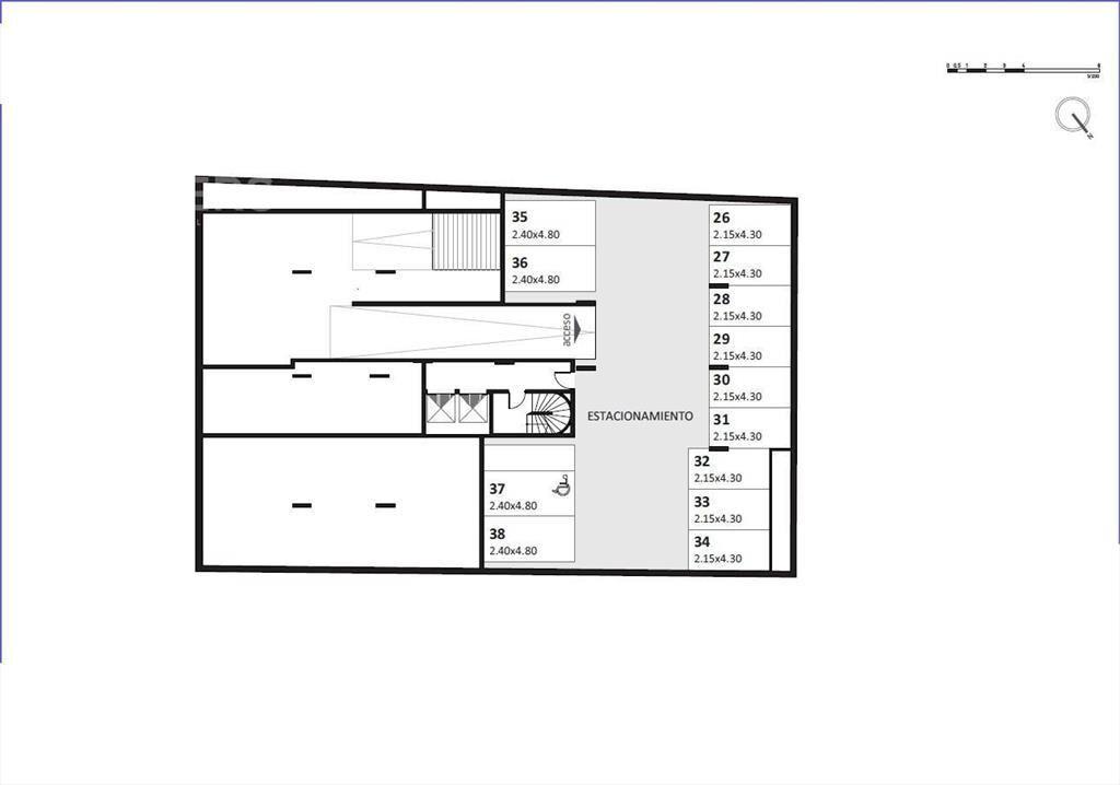 Apartamento de un dormitorio en venta en Cordón - 202