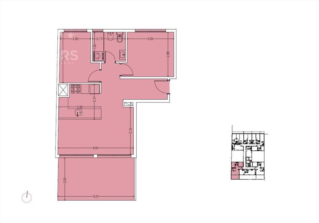 Apartamento penthouse de dos dormitorios en venta en Cordó