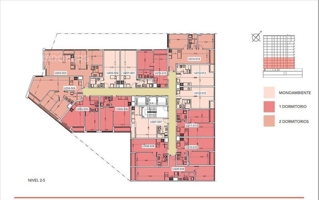 Apartamento de 1 dormitorio en alquiler en Cordón - 1306