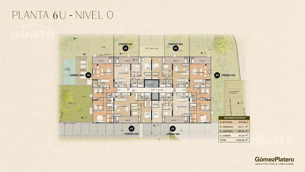 Venta Apartamento en planta baja de 2 dormitorios y 2 baños