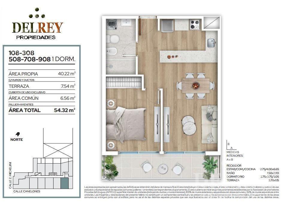 Venta Apartamento - Centro (Montevideo) DELREY PROPIEDADES