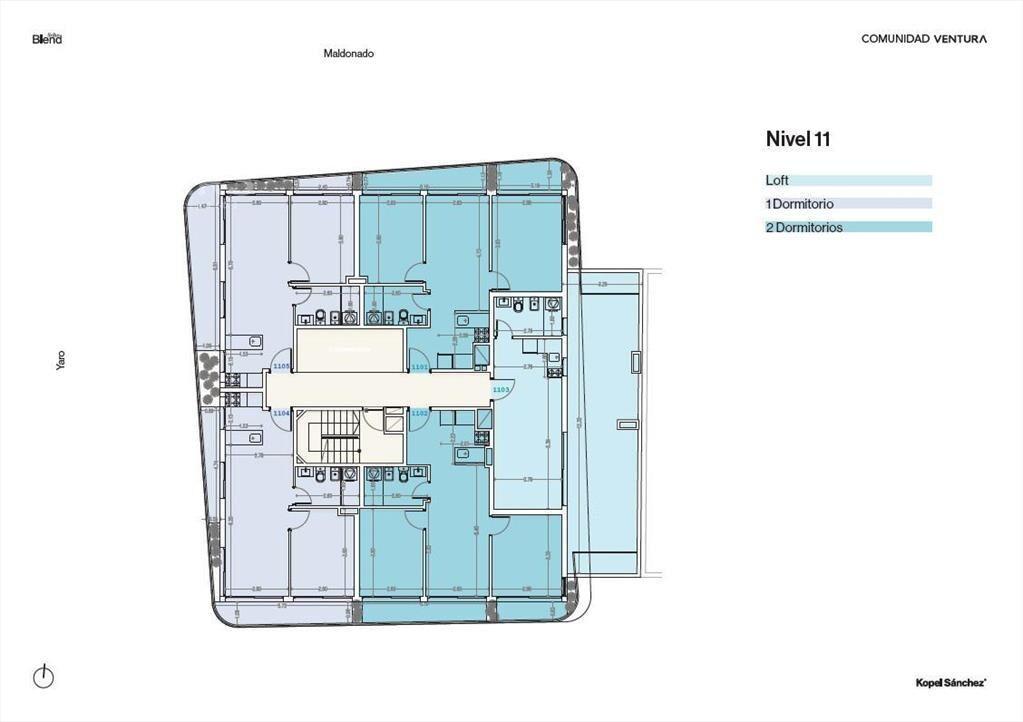 Apartamento penthouse monoambiente en venta en Palermo -110