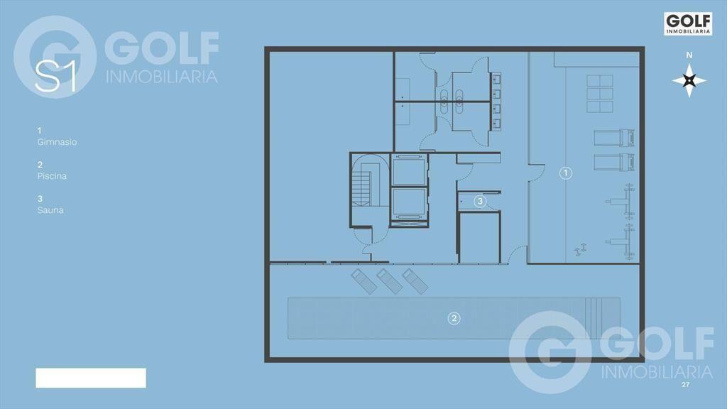 Apartamento en venta 1 dormitorio en Barrio Sur