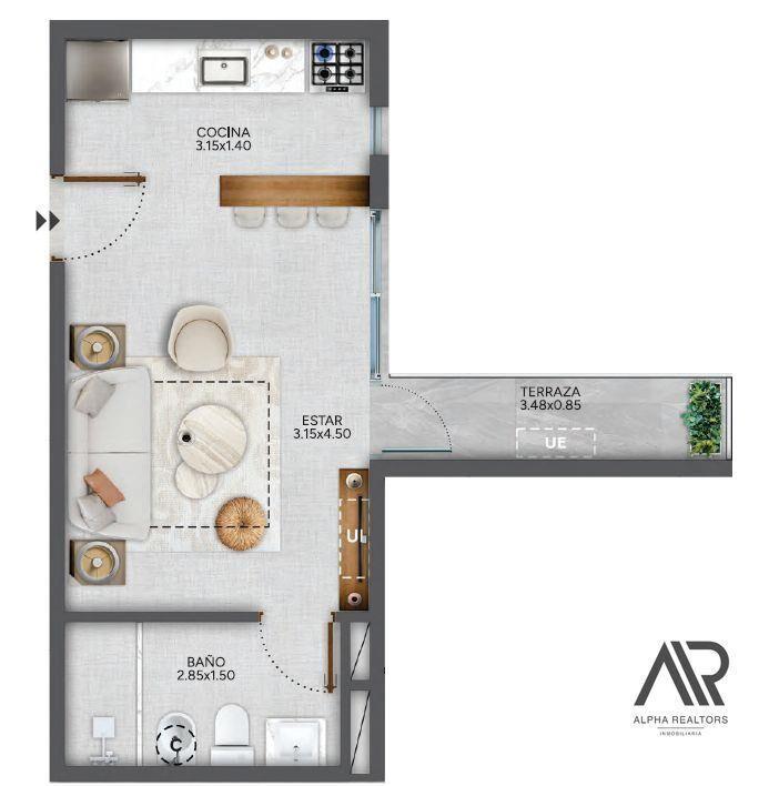 Apartamento en venta en Centro