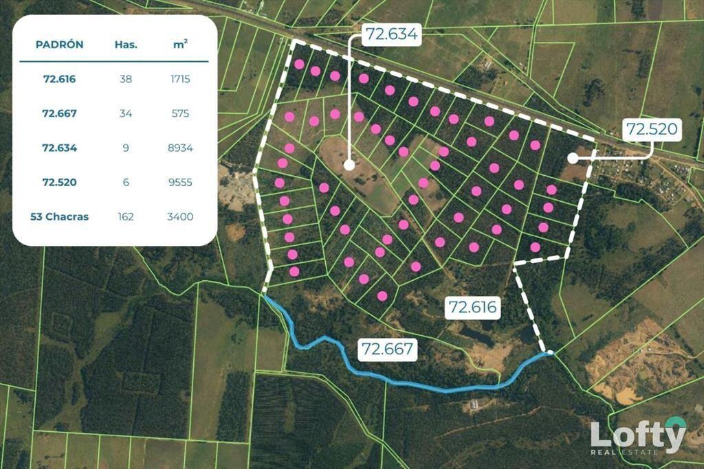 Campo en Venta de 487 has. en Canelones, Capilla De Cell...