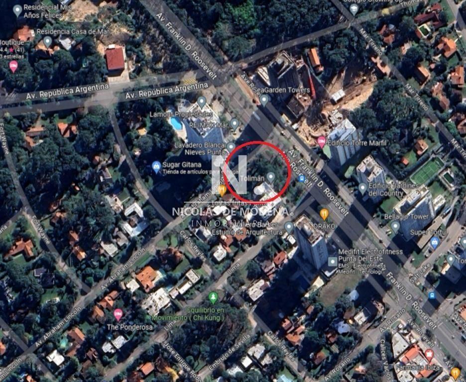 Espactacular terreno en venta sobre Roosvelt, del