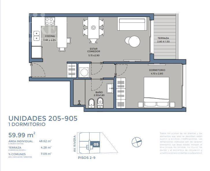 Venta Apartamento - Pocitos DELREY PROPIEDADES