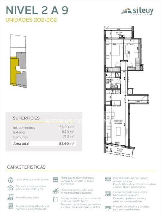 Venta Apartamento de 2 Dormitorios Proximo a Estrenar en El