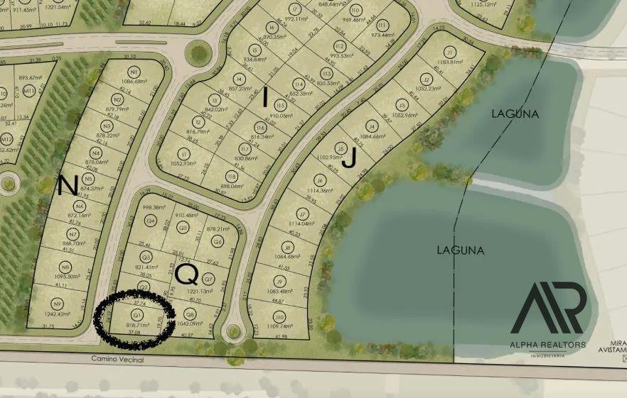 Venta terreno en barrio privado Cavas de La Tahona