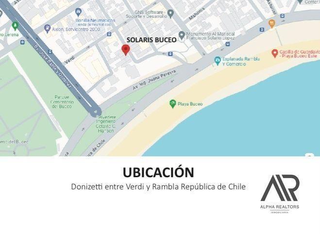 Apartamento en venta de 1 dormitorio en Buceo