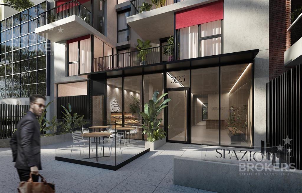 Apartamento monoambiente en alquiler en Pocitos con garaje