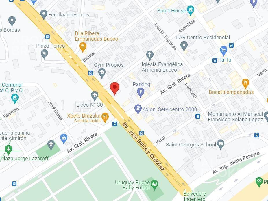 Terreno en  venta en Buceo