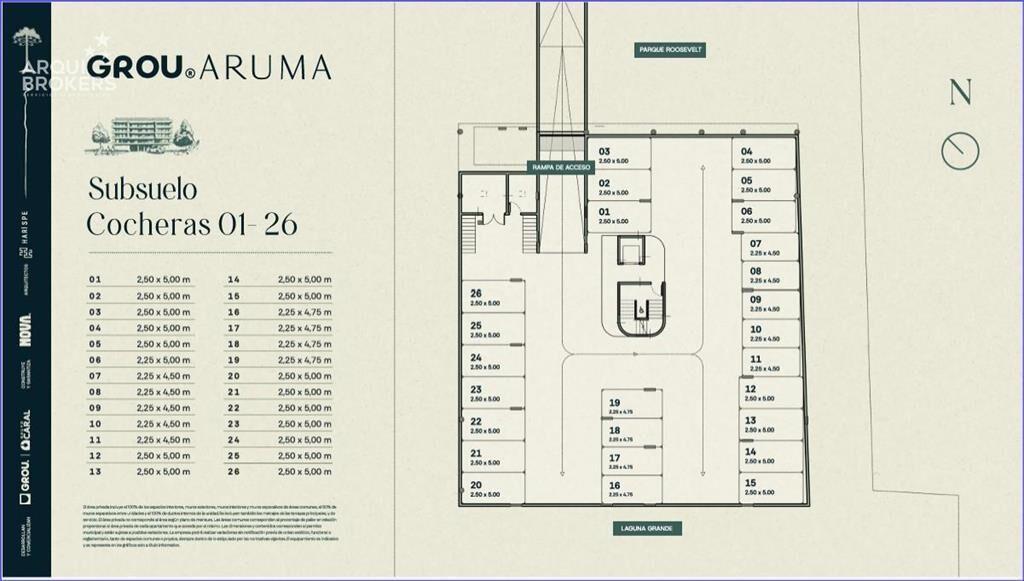 Apartamento de dos dormitorios en venta en Parque Miramar -