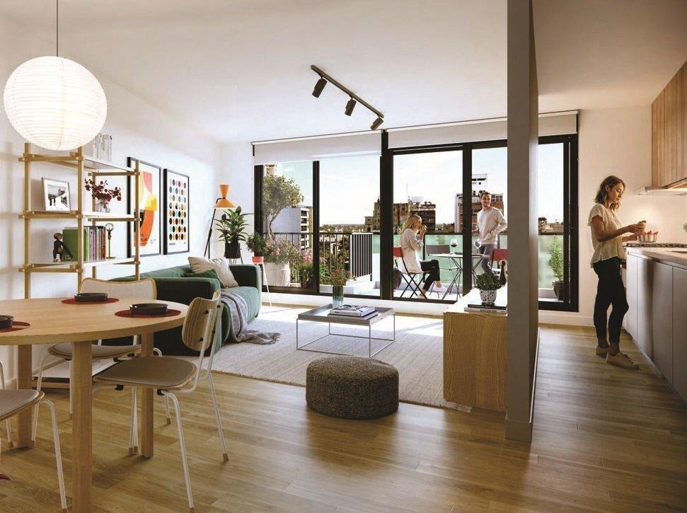 Venta apartamento 2 dormitorios Cordón Rosso