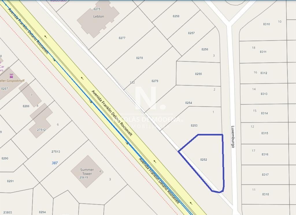 Terreno en Venta y Alquiler en zona Roosevelt,
