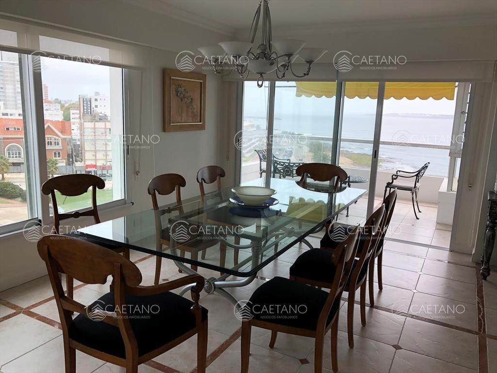 Apartamento alquiler temporario 4 dormitorios - Playa Mansa
