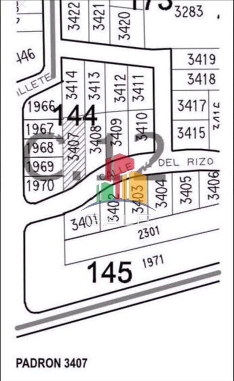 Terreno 1300 m2 , en Tio Tom - Punta Ballena