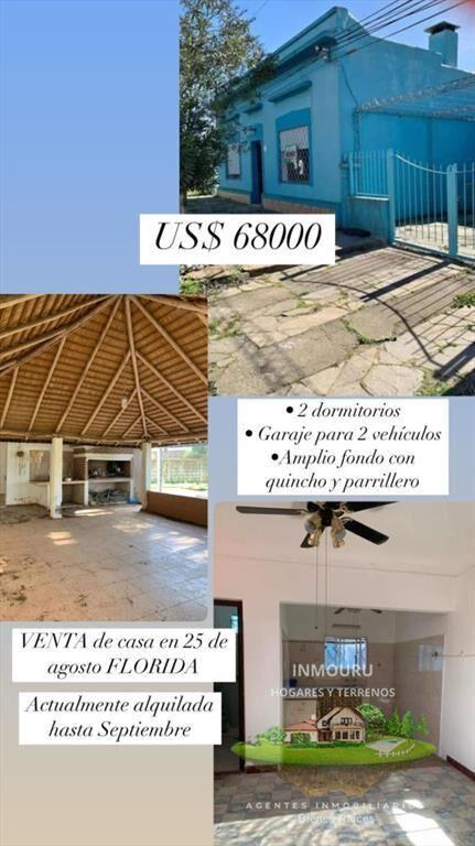 VENTA de casa en 25 de Agosto en FLORIDA