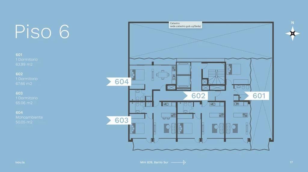 Venta de apartamento de 1 dormitorio en Mini, Barrio Sur