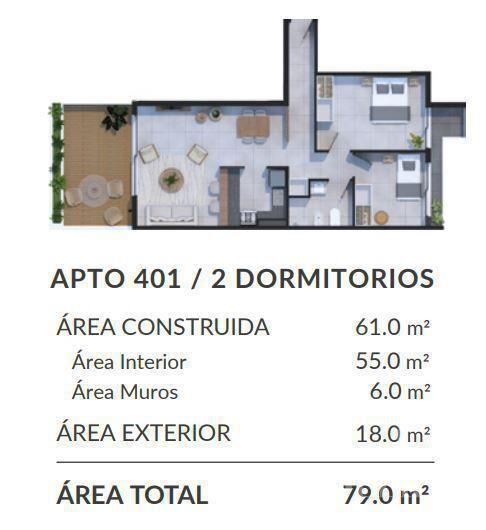 Venta Apartamento - Punta Carretas DELREY PROPIEDADES