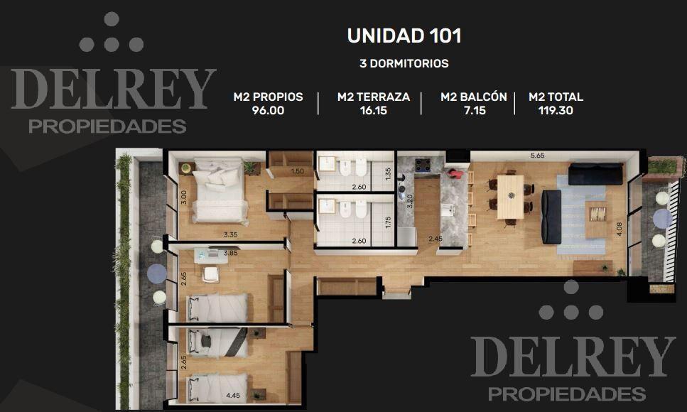 Venta Apartamento - Malvín DELREY PROPIEDADES