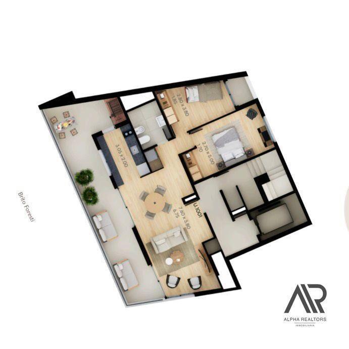Apartamento en venta en La Blanqueada