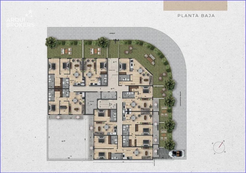 Apartamento de tres dormitorios en venta en Malvín - 302