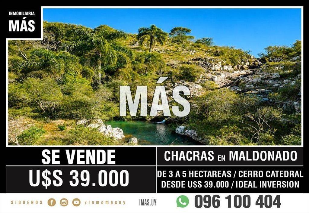 Chacra Venta Cerro Catedral Rocha iMas.uy FM...
