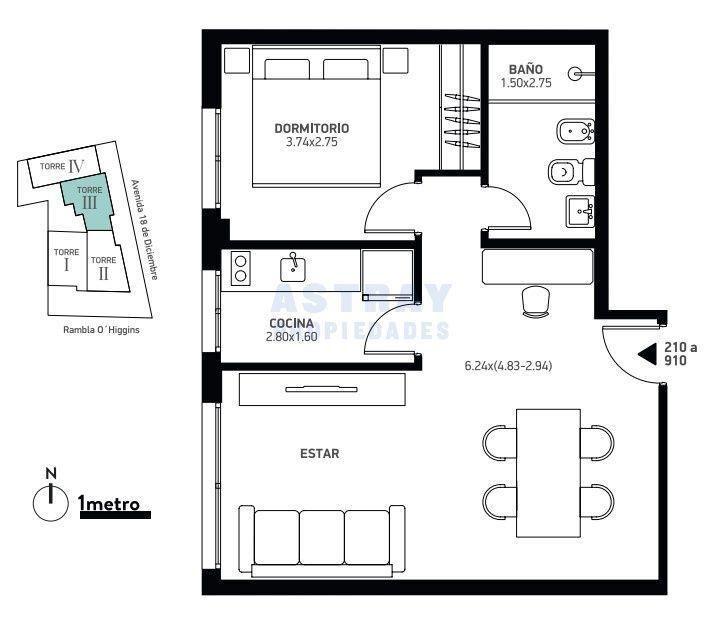 Apartamento en Venta
