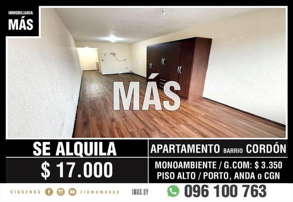 Apartamento Alquiler Tres Cruces Montevideo iMas.uy P...