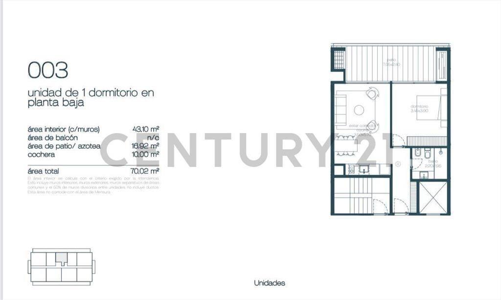 Venta apartamento frente al mar | Punta Ballena | 1 Dormi...