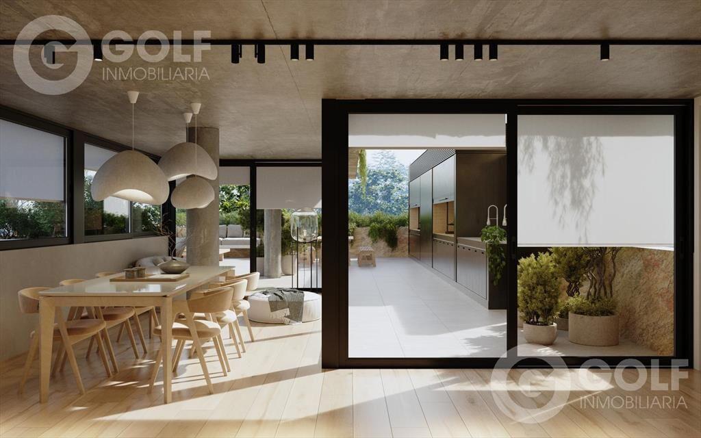 Venta de apartamento de 2 dormitorios con terraza en Punta