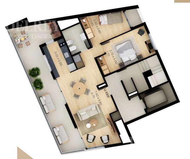 Venta Apartamento - La Blanqueada DELREY PROPIEDADES