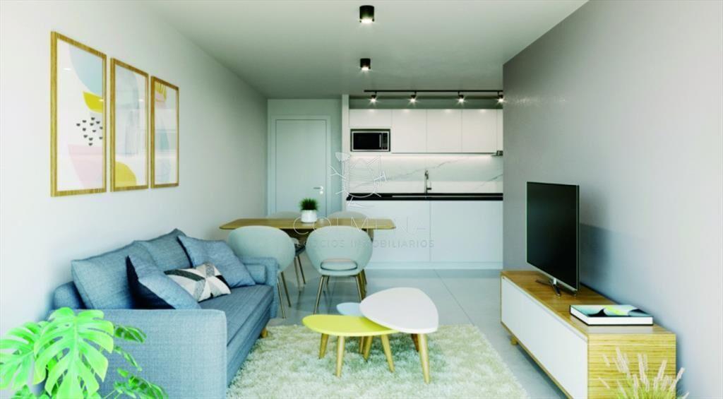 Vende apartamento de 1 dormitorio y medio en Punta del Este
