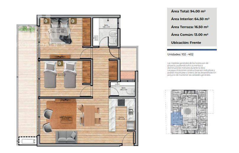 Departamento - Buceo
