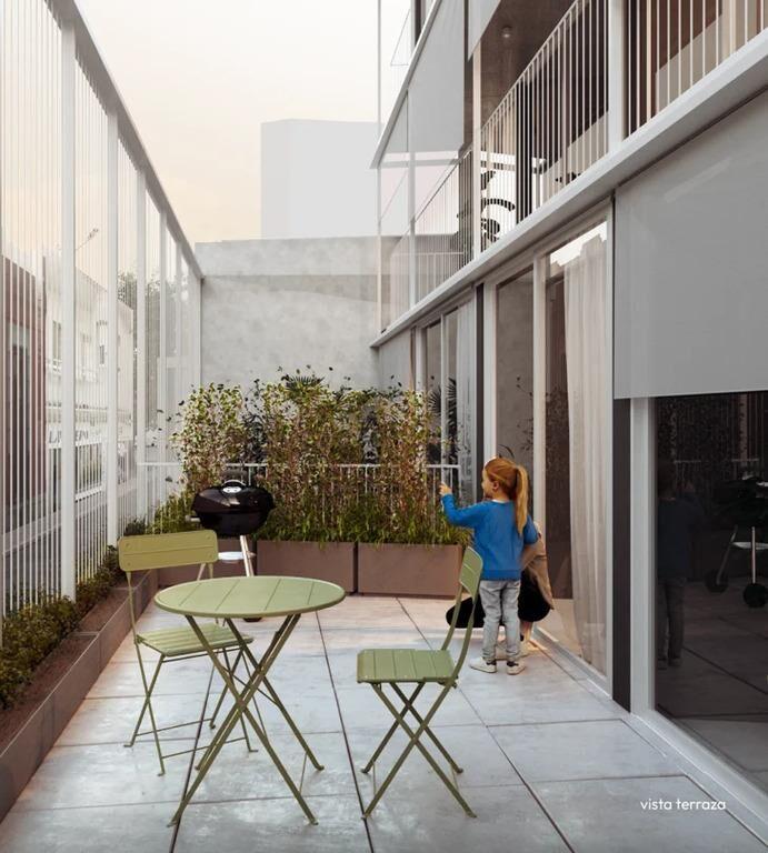 Venta de apartamento de 1 dormitorio con dos terrazas en Epi
