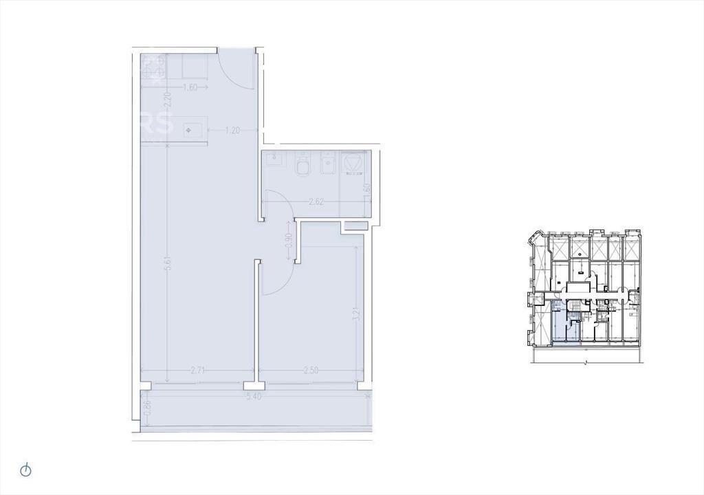 Apartamento de un dormitorio en venta en Palermo -201