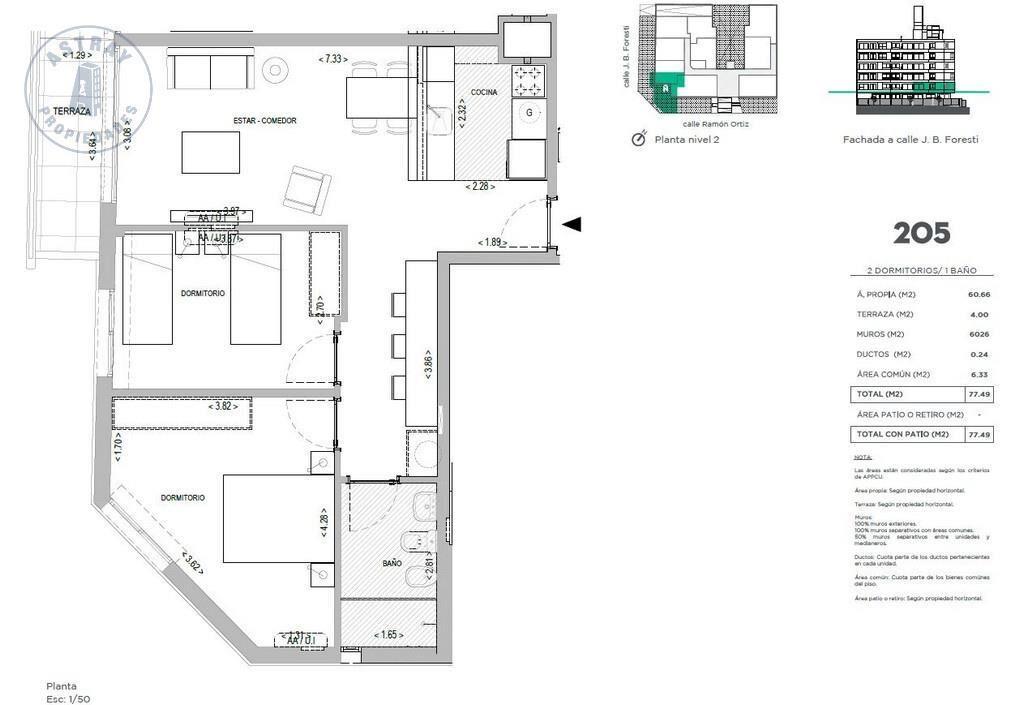 Apartamento en Venta