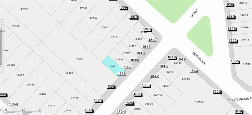 VENTA TERRENO CORDON CON FRENTE A DOS CALLES