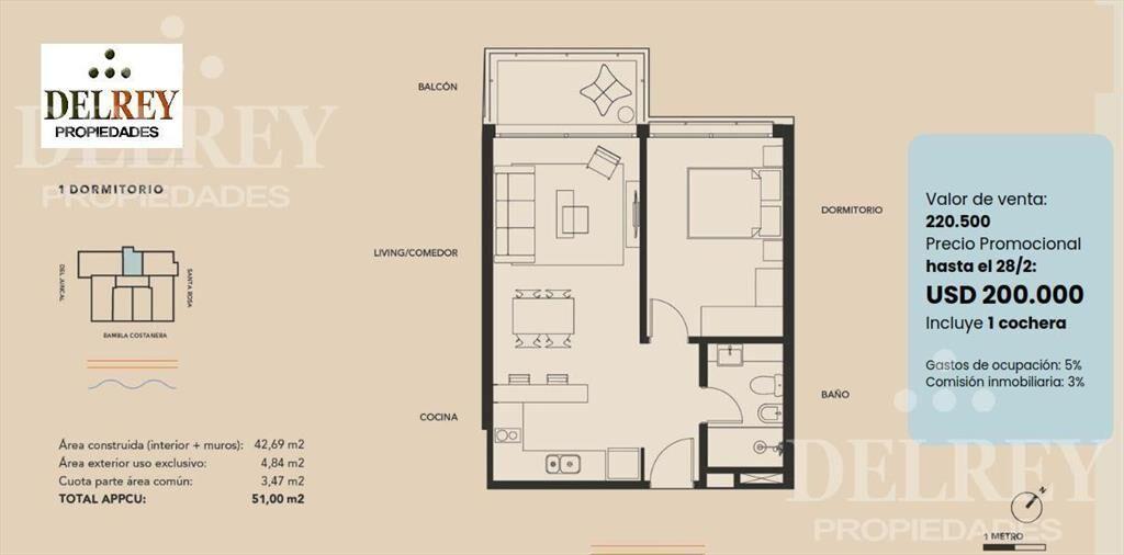 Venta Apartamento - Parque Carrasco DELREY PROPIEDADES