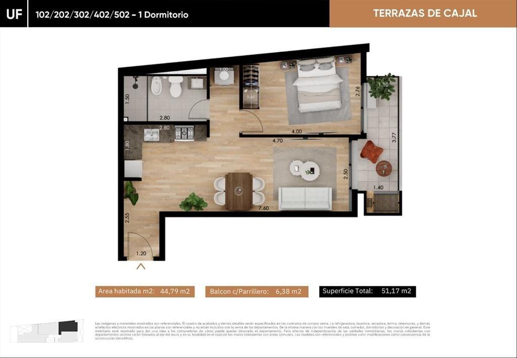 Edificio en construcción La Blanqueada/ Tres Cruces, 1 y