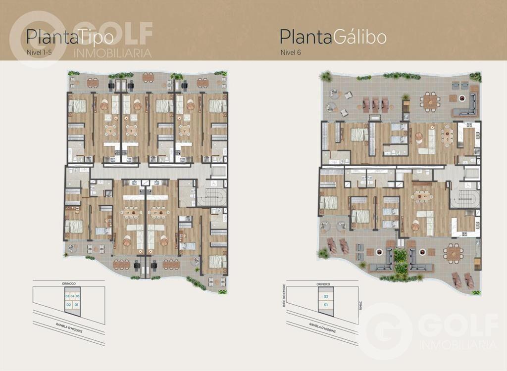 Venta de apartamento 1 Dormitorio en Malvin - CORDELIA