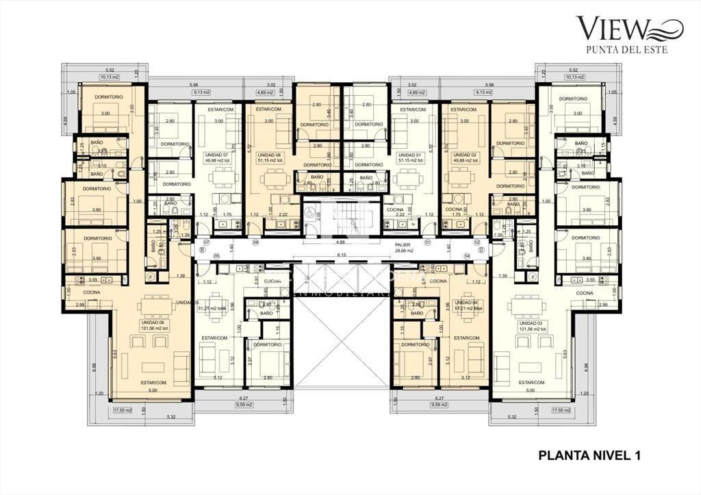 En venta apartamento de 2 dormitorios a estrenar