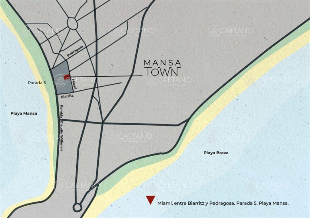 Venta apartamento monoambiente - Playa Mansa -
